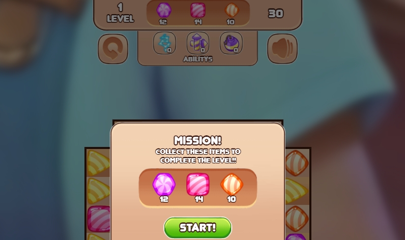 Match-3: Dream Room special effects